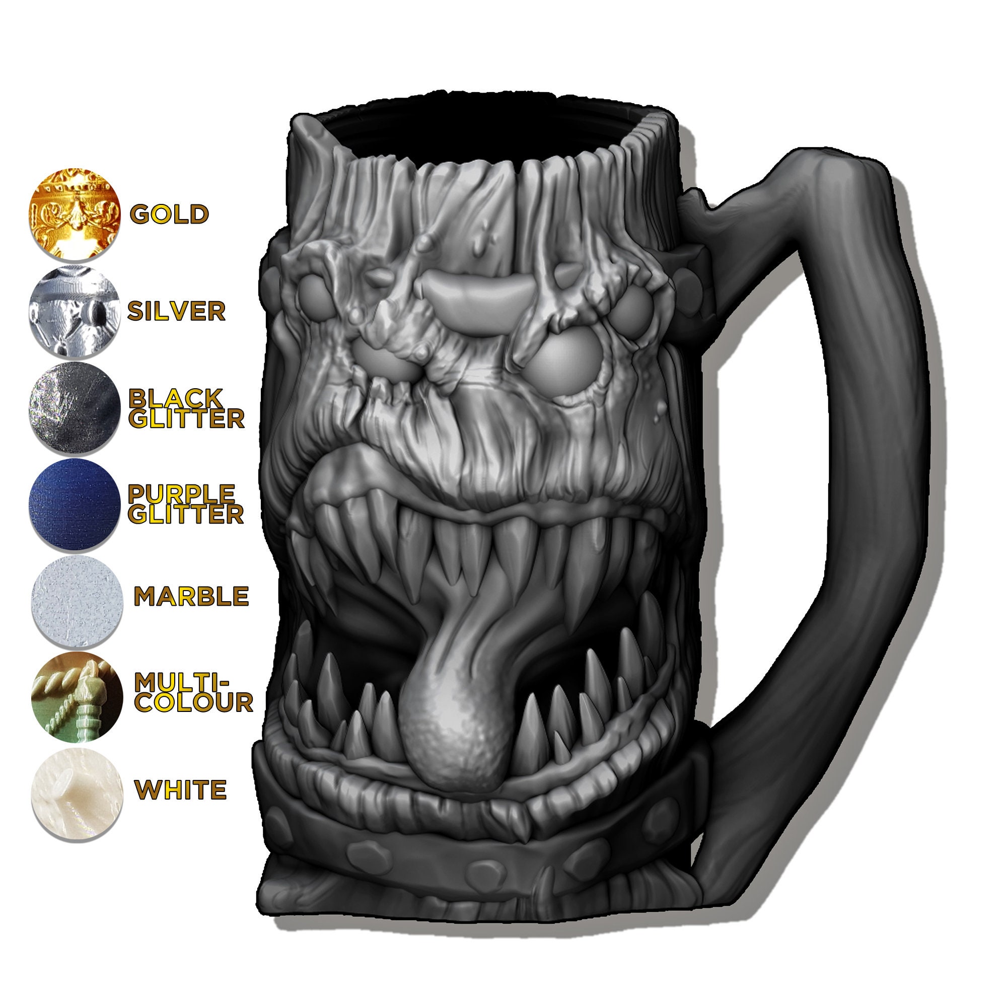 Le MIMIQUE | Tasse mythique | GN | Accessoires de jeu | Dessus de table | Coupe à dés | boîte | Titulaire | Donjons et Dragons | MDN | RPG | fantaisie