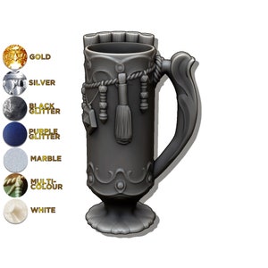 The Fighter Mythic Mug /& Dice Box Combo RPG Table Top Accessory