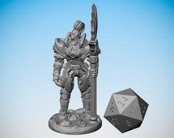 CLOCKWORK SOLDIER | Dungeons and Dragons | DnD | Pathfinder | Tabletop | RPG | Hero Size | 28 mm