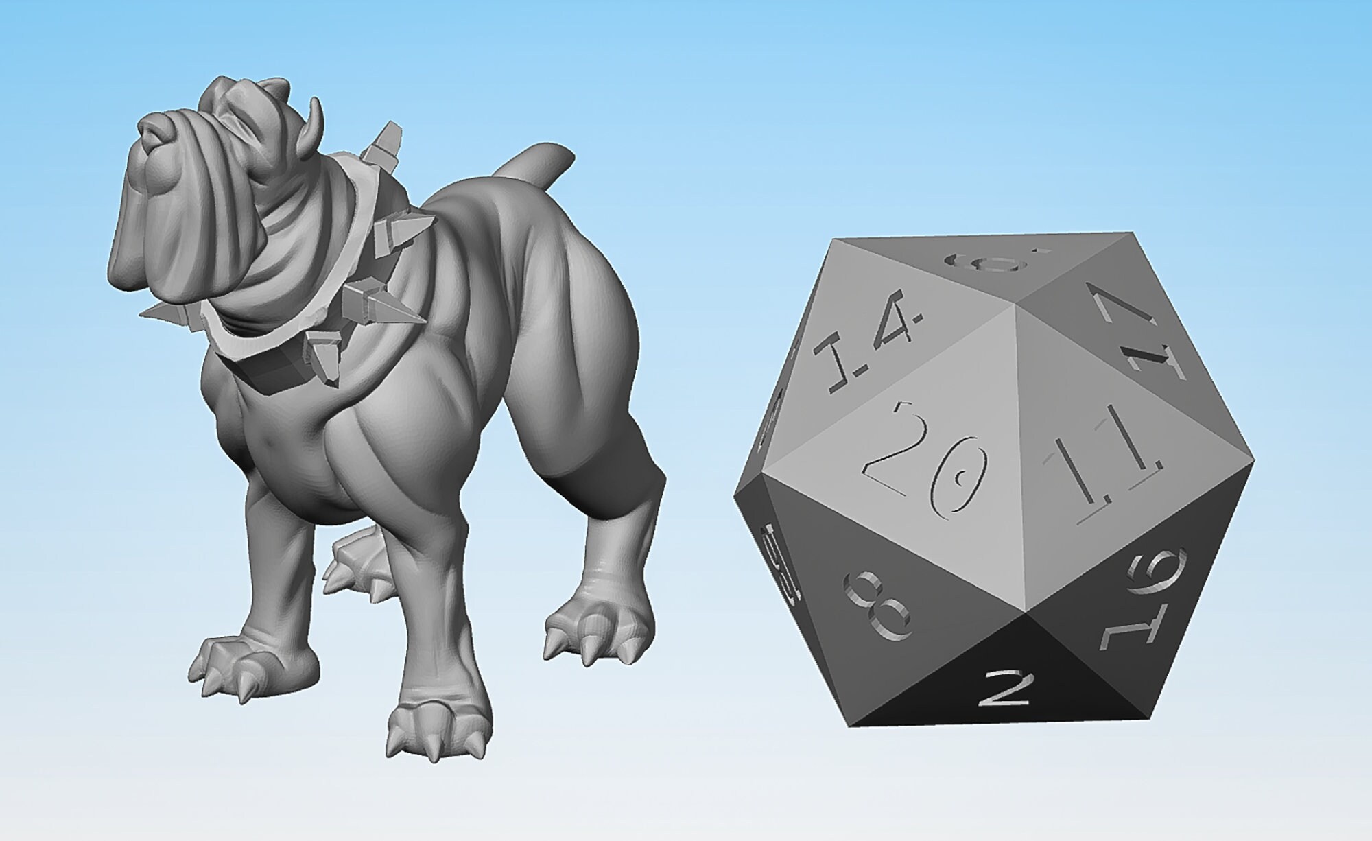 MASTIFF COMPANION Dungeons and Dragons Dnd Pathfinder Etsy