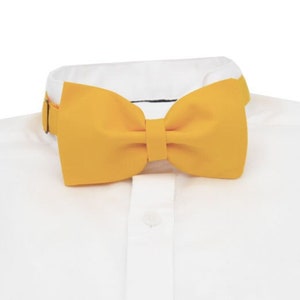 Yellow bow tie