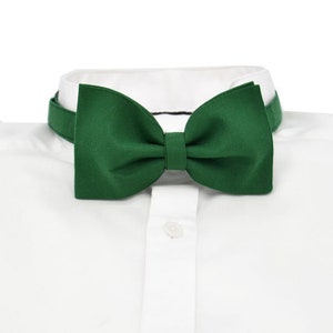 Fir green bow tie