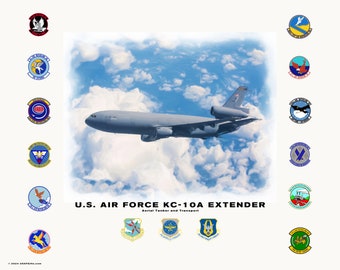 KC-10 Air Mobility Command/AFRC Tribute Print