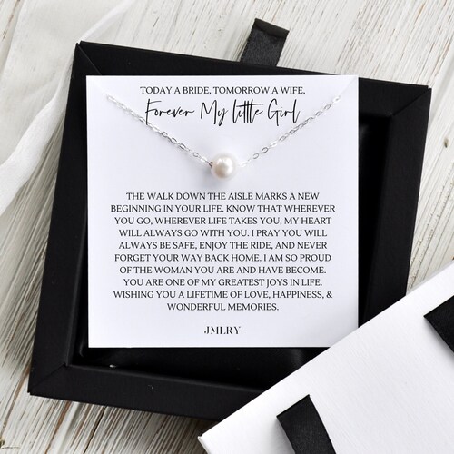 TO MY DAUGHTER gift for Bride From Mom to Daughter on Wedding Etsy