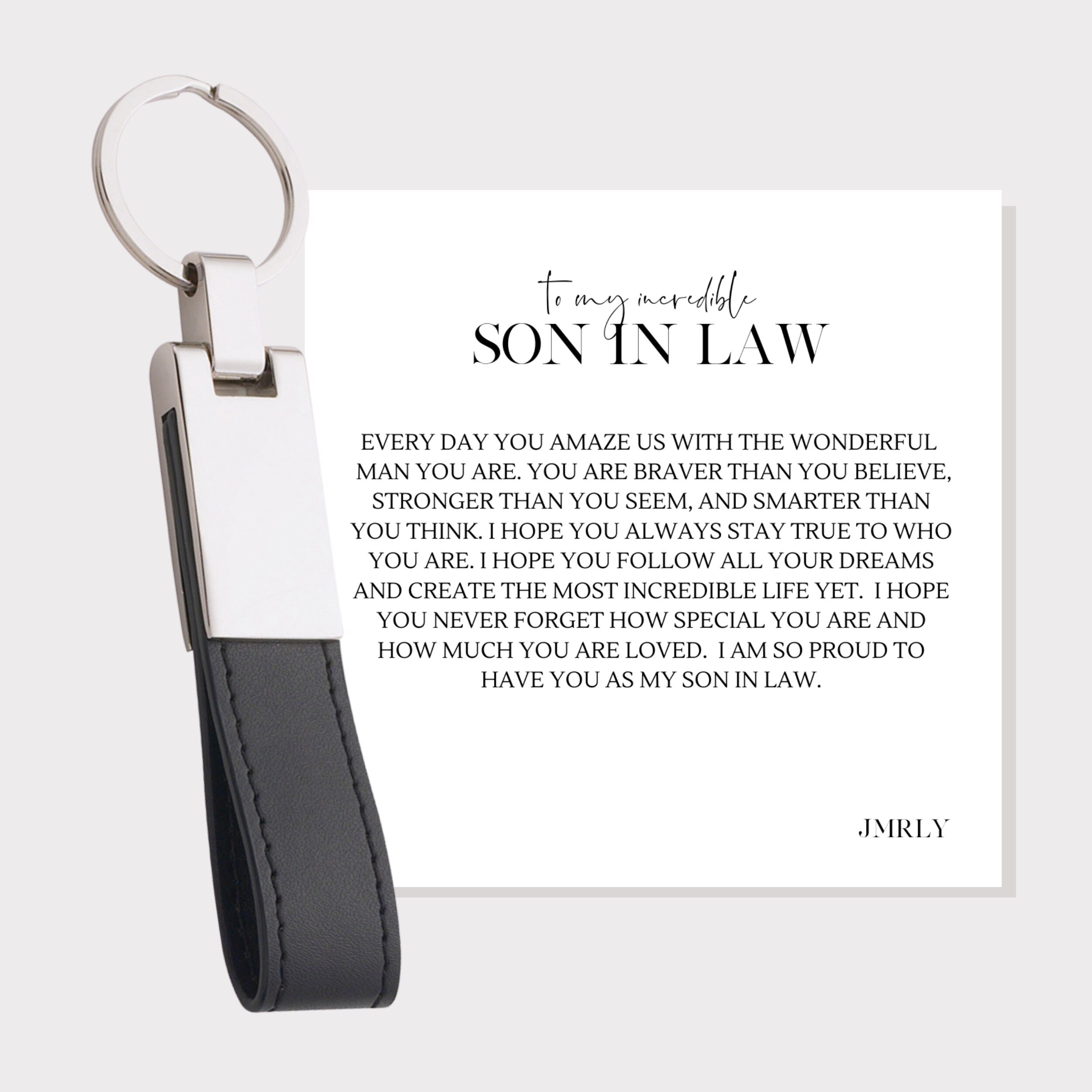 Son in Law Gift from Mother in Law Son in Law to Be Gift Etsy