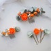 see more listings in the Flower hair comb  section
