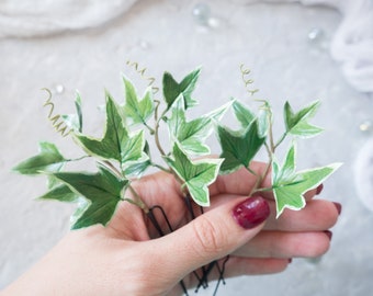 Poison ivy hair vine accessory (costume), bridal head pieces