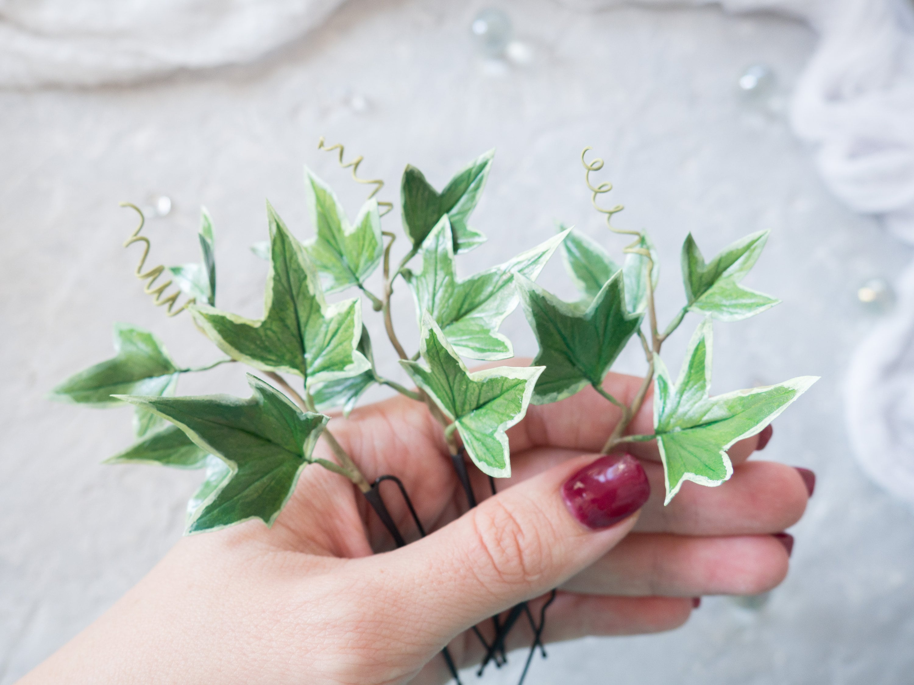 Poison Efeu Haarschmuck (Kostm), Braut Kopfschmuck, Poison Ivy Accessoire  - Etsy sterreich