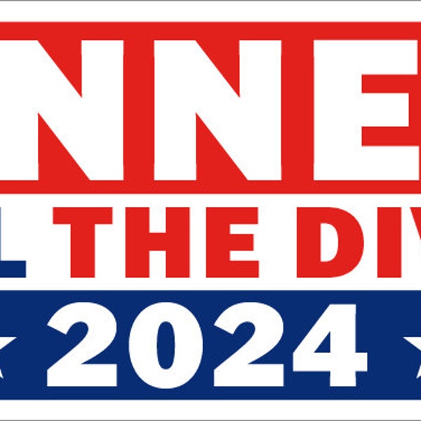 Kennedy - Heal The Divide - 2024 - Full Color Decal / Sticker!