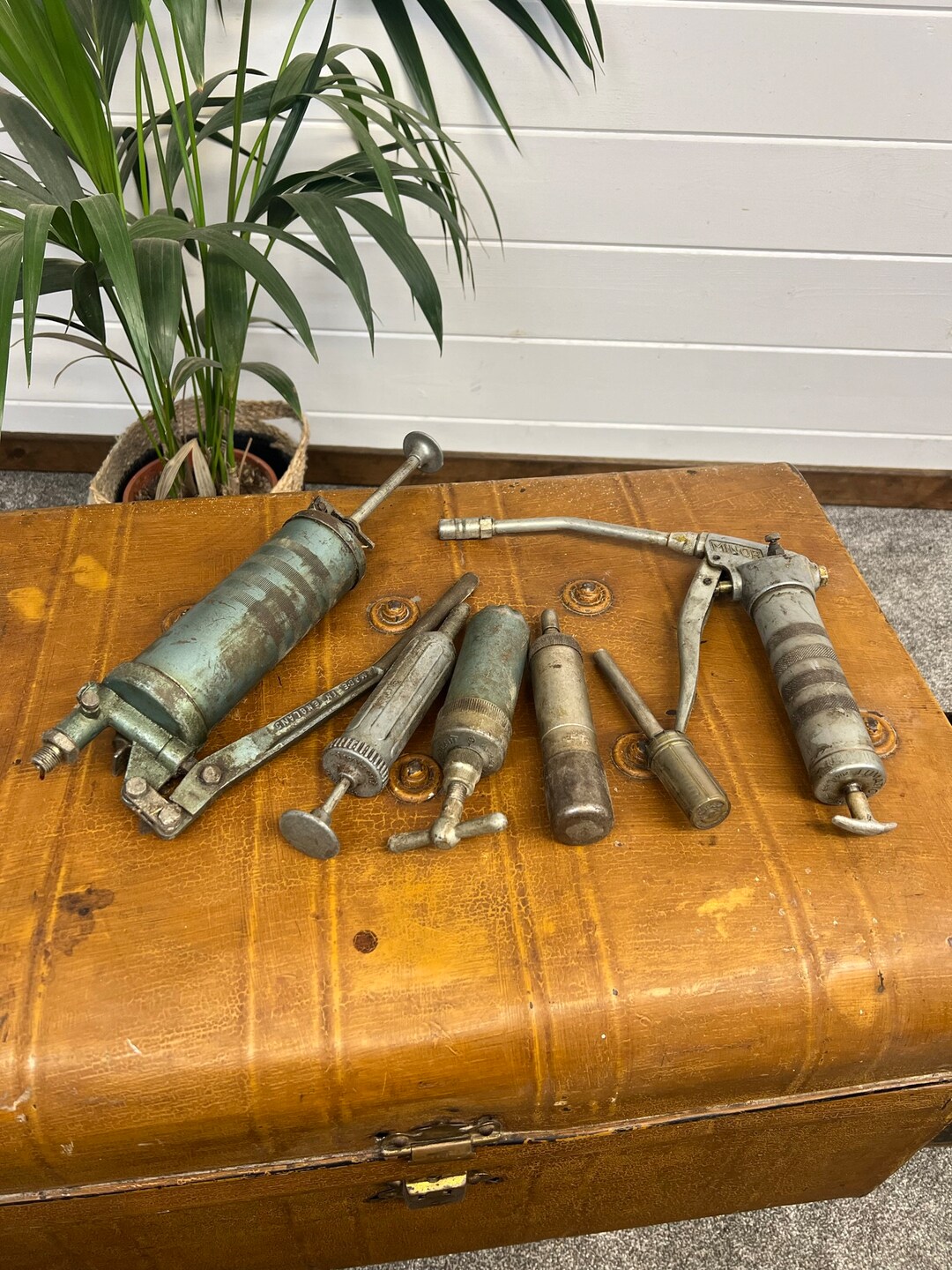 6x Vintage Grease Gun Job Lot Tecalemit Lumatic Vintage Car Etsy