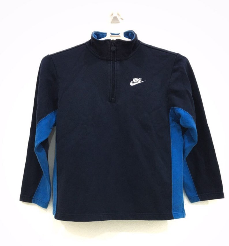 mens half zip jumper nike