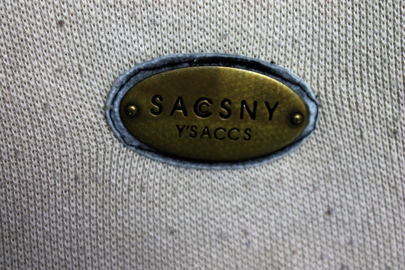 Vintage Sacsny Ysaccs By Yohji Yamamoto Small Log… - image 2