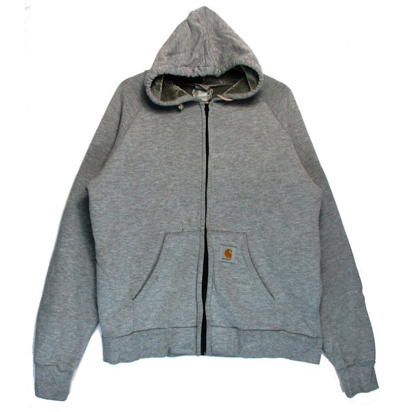 Carhartt Sweat Pullover Hoodie Men's Size L cotton green type Vintage Second Hand
