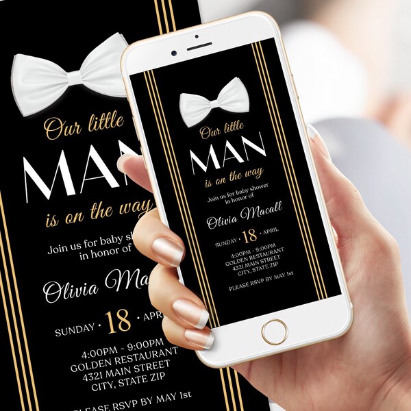 Little Man Shower - Etsy