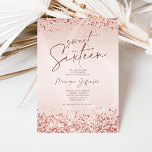 Gucci Inspired Sweet Sixteen Invitations Great for all occasions