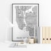 New York City Map Print, Printable Wall Art, NYC Map, Manhattan Map ...