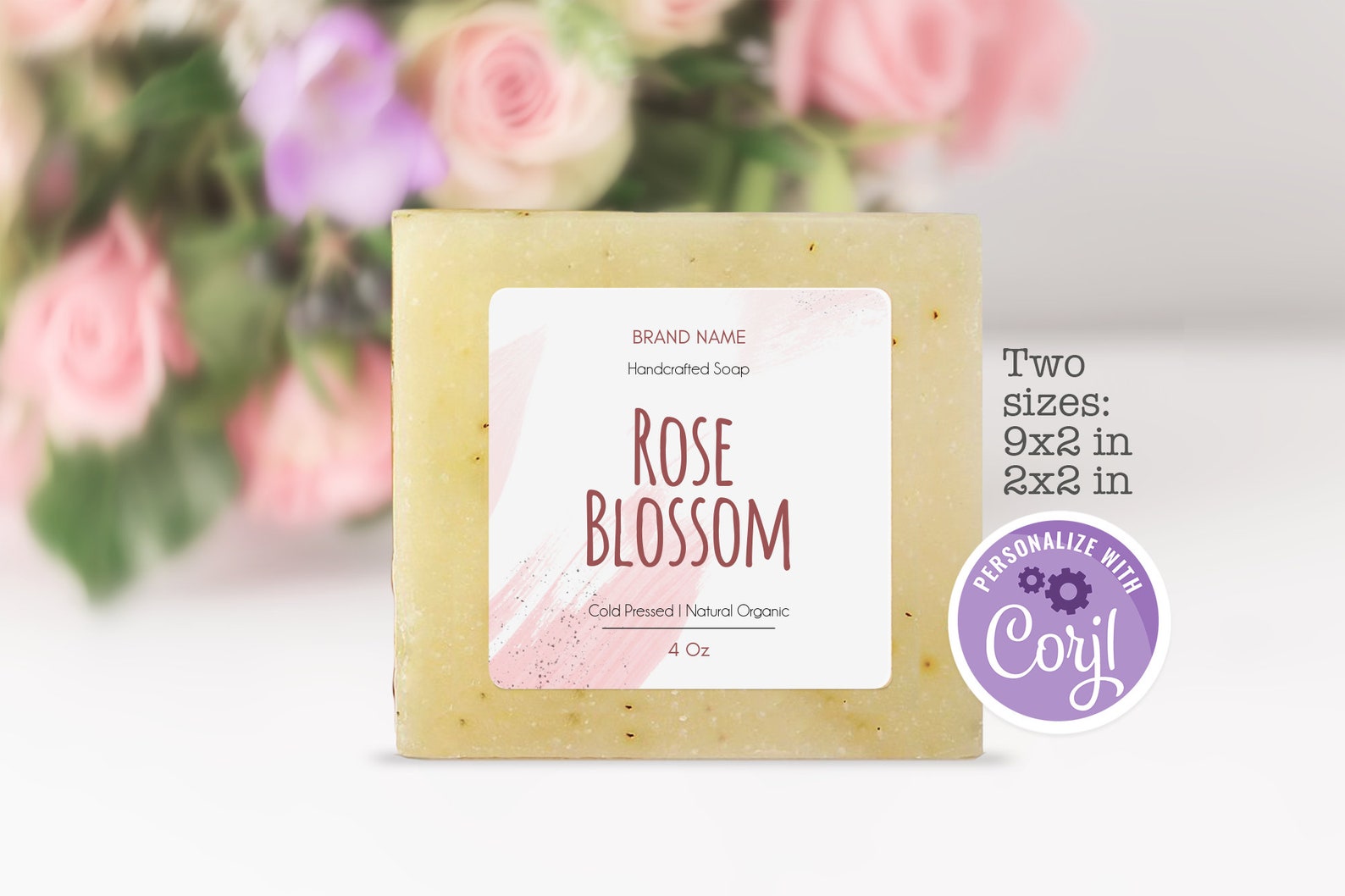 Custom Soap Label Template DIY Printable Soap Labels Etsy