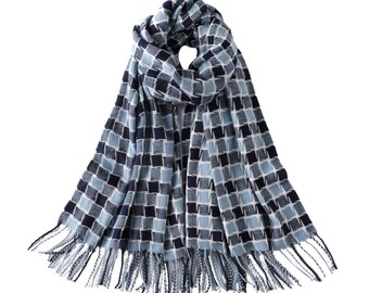 Chal de tartán Bufanda a cuadros Bufanda para mujer Bufanda para hombre Chal Bufanda a cuadros Chal de boda de tartán Bufanda a cuadros Bufanda tipo manta extragrande Accesorios