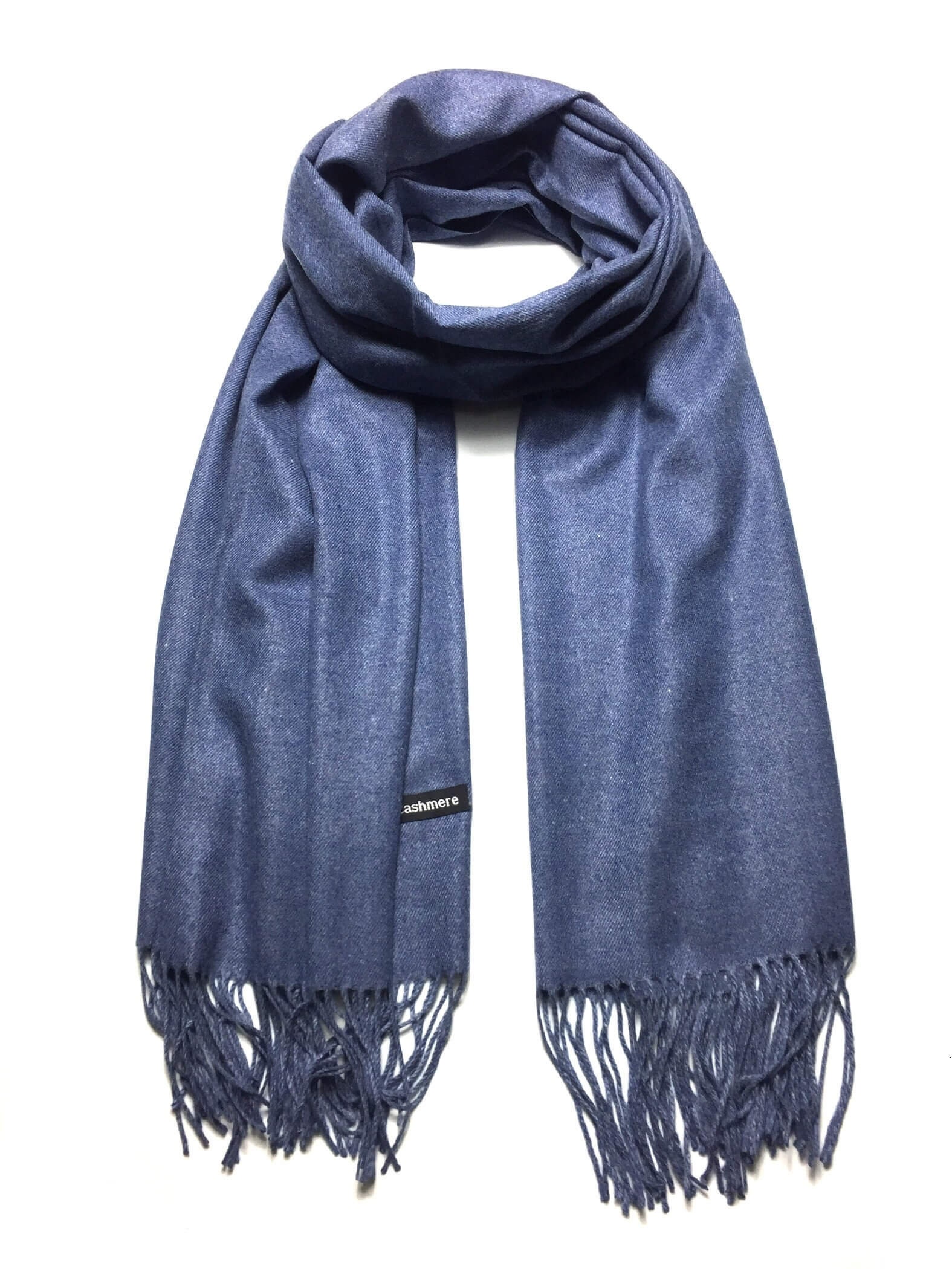 Light blue Cashmere Scarf Wrap Womens scarf accessory winter Etsy