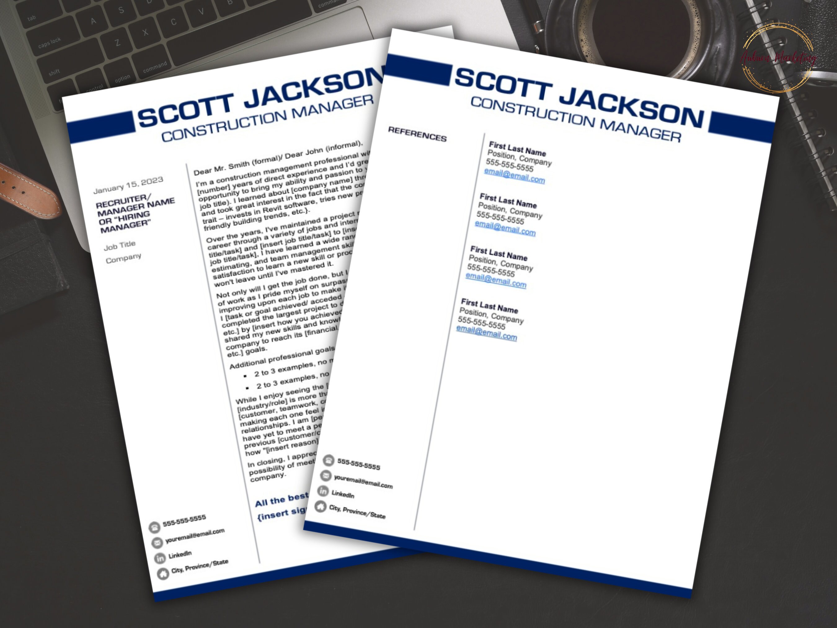 Construction Industry Resume Combo - Il Fullxfull.5818143235 Bjve