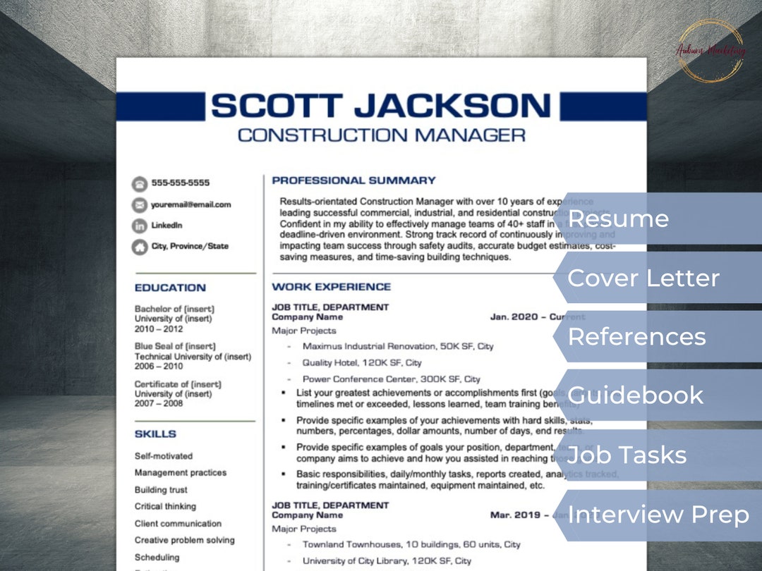 Construction Industry Resume Combo - Il 1080xN.5502029240 K1n4 