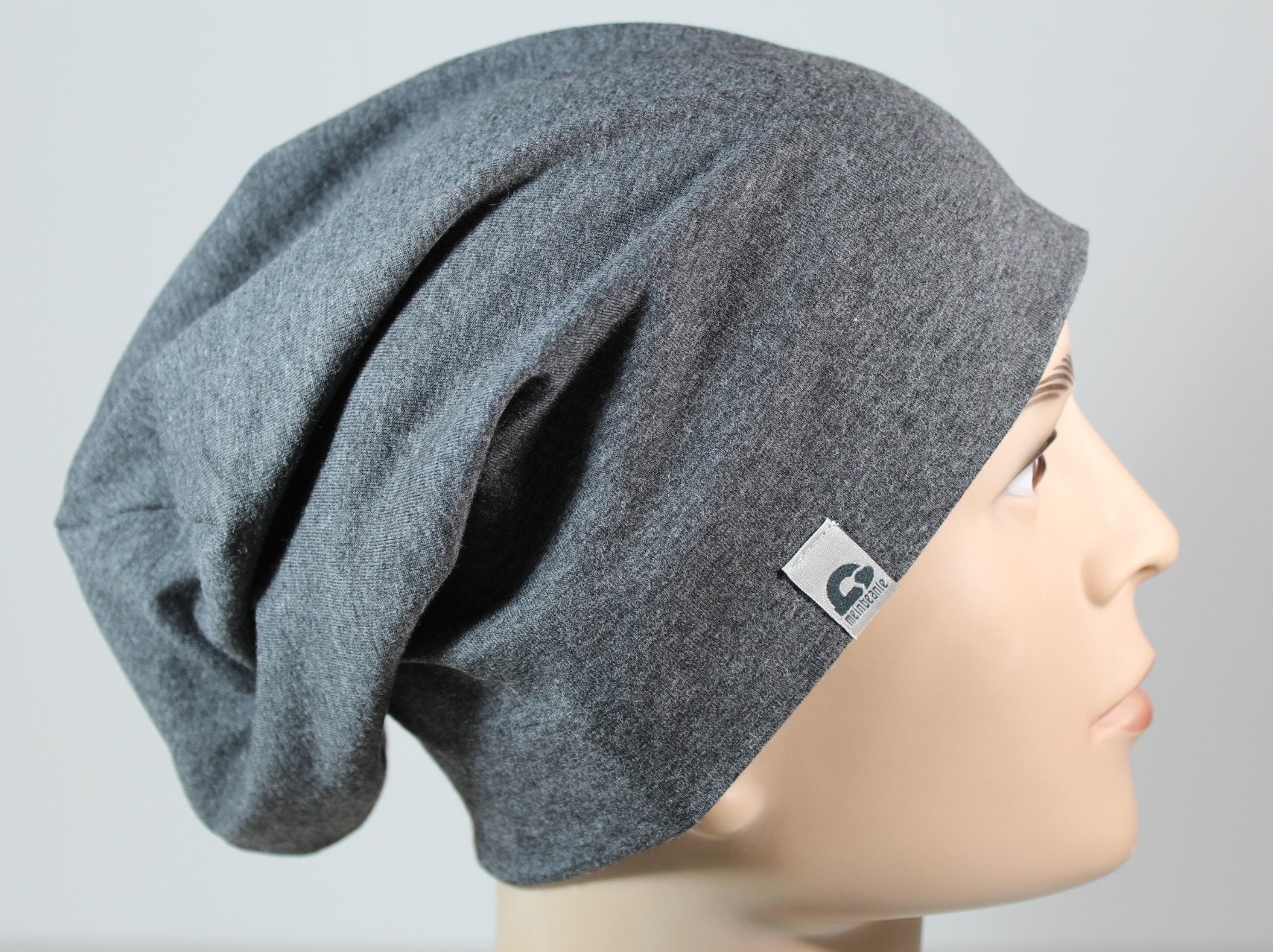 A Men's beanie cap men black Etsy