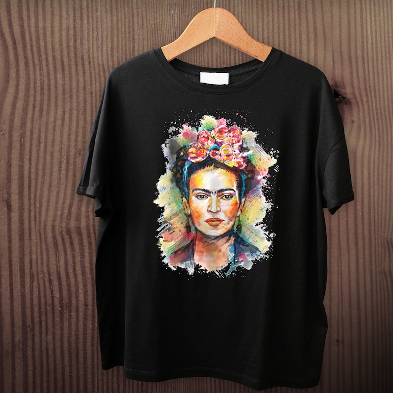 Girl power Shirt Frida Kahlo tshirt Frida Kahlo Paint Shirt Frida Kahlo T-shirt Gift for her Art Shirt Feminist Shirt