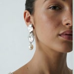 Silver Statement Earrings