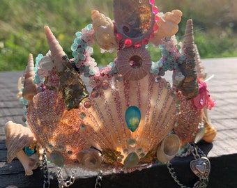 Sea-king Beauty Crown Sea-king Beauty Tiara - Etsy main image 3