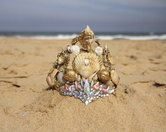 Sea-king Beauty Crown Sea-king Beauty Tiara - Etsy main image 4
