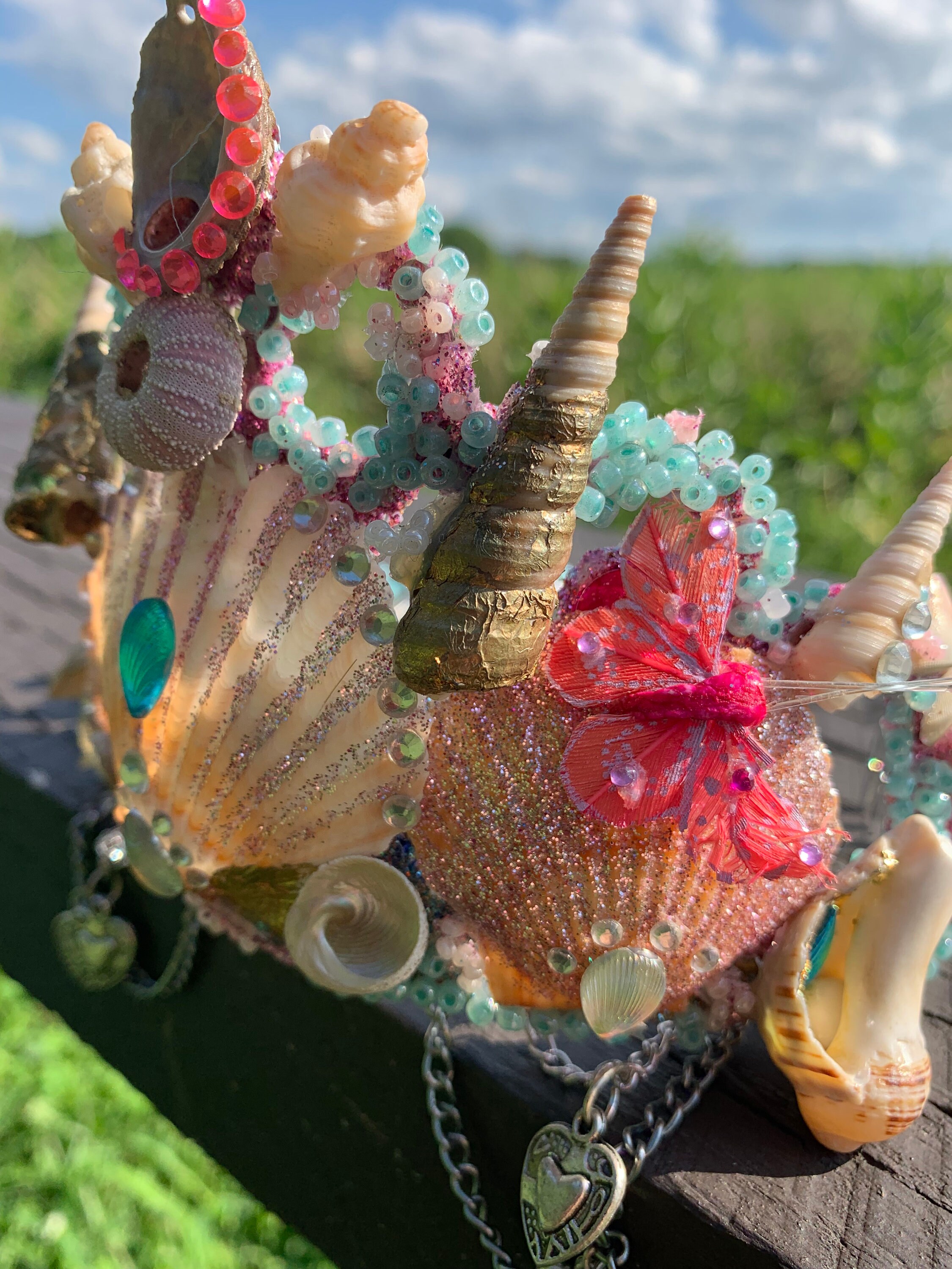 Sea-king Beauty Tiara - Etsy display picture 2