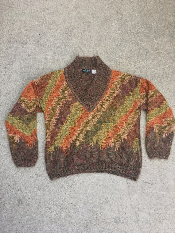 Vintage mohair knit sweater