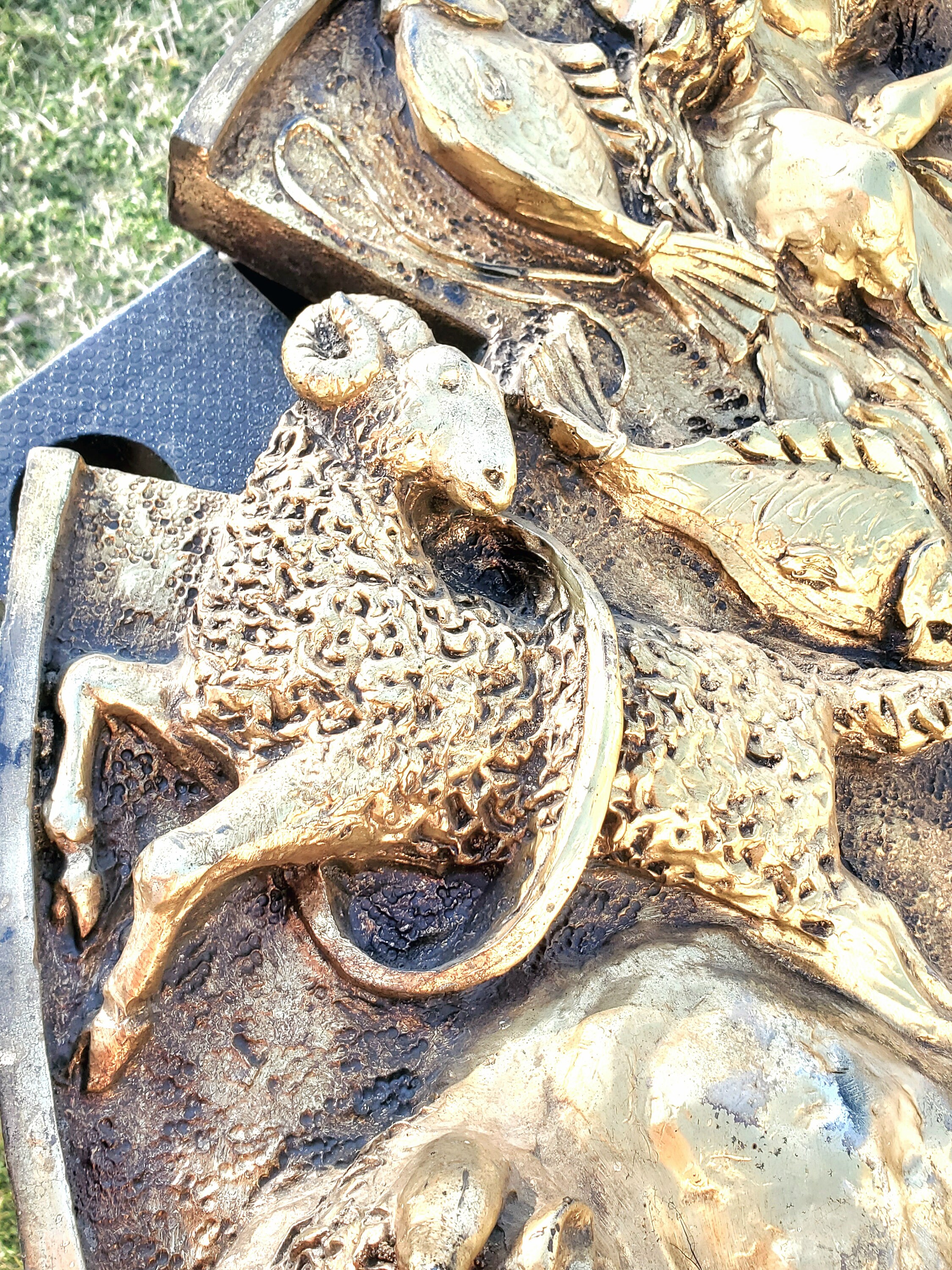 Zodiac Gilded Mirror Finesse Originals Mid-century MCM