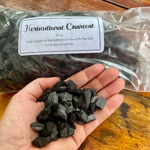 Horticultural grade charcoal, 10 oz bag