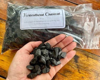 Horticultural grade charcoal, 10 oz bag