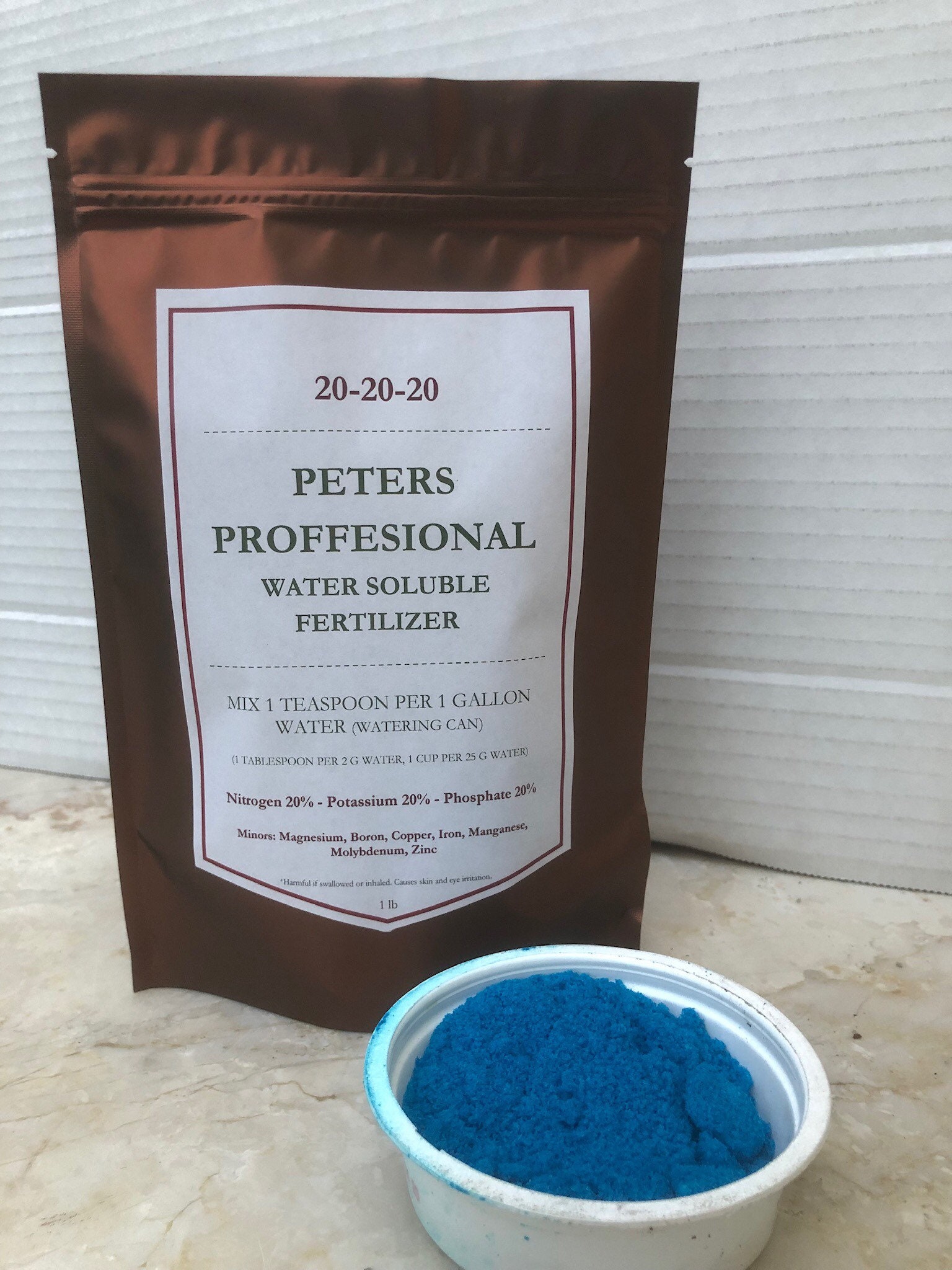 Peters Professional 20-20-20 Engrais soluble dans leau - Etsy France
