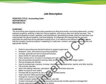Job Descriptions | Business Form | Job responsibilities | Opening Business Forms | Application for employment