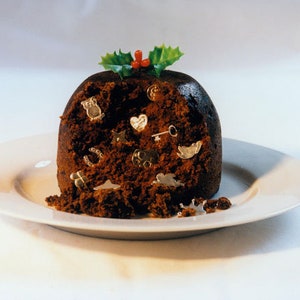 Set Of Sterling Silver Christmas Pudding Charms LAST