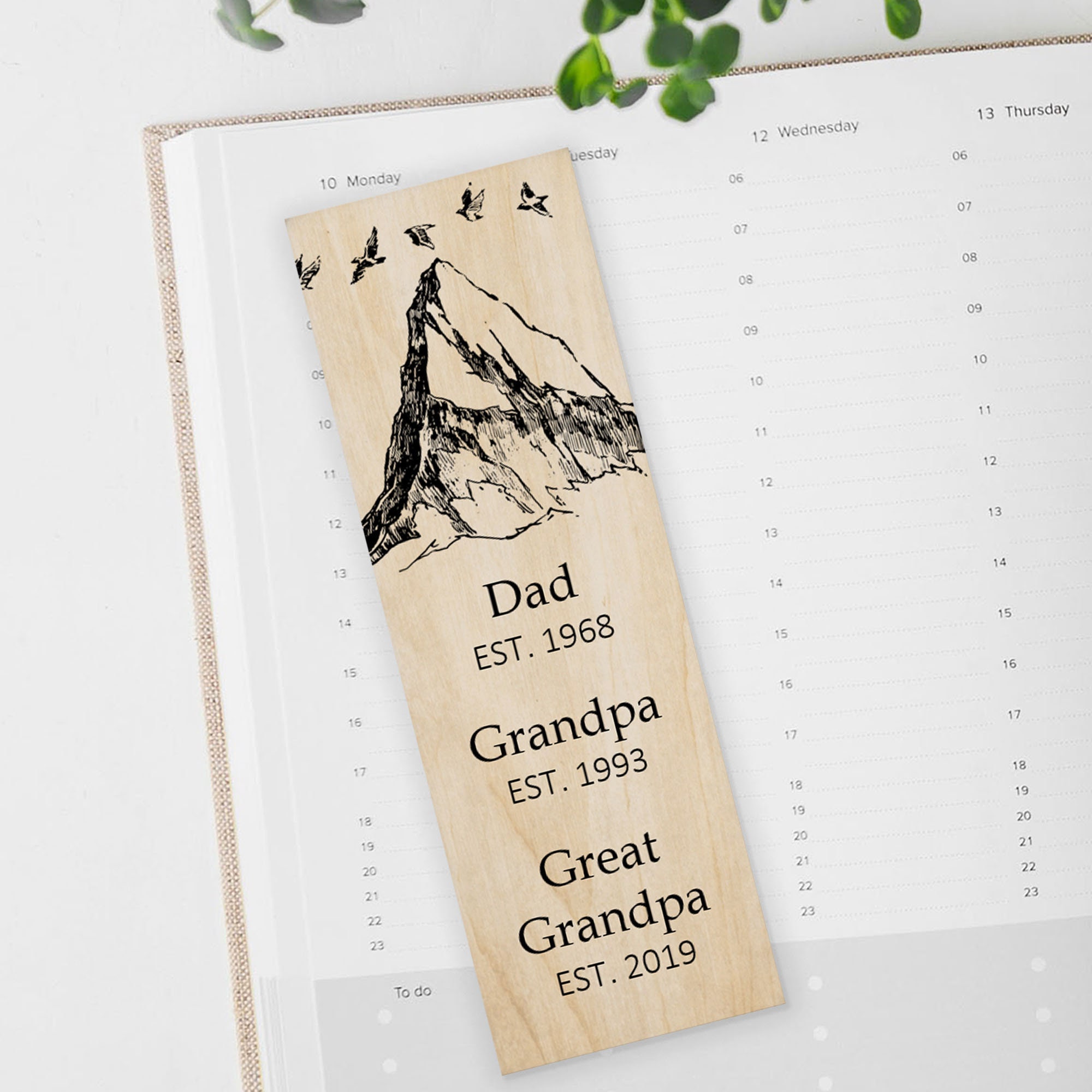 Great Grandparent Gift Bookmark / Christmas Gifts / Grandpa Etsy