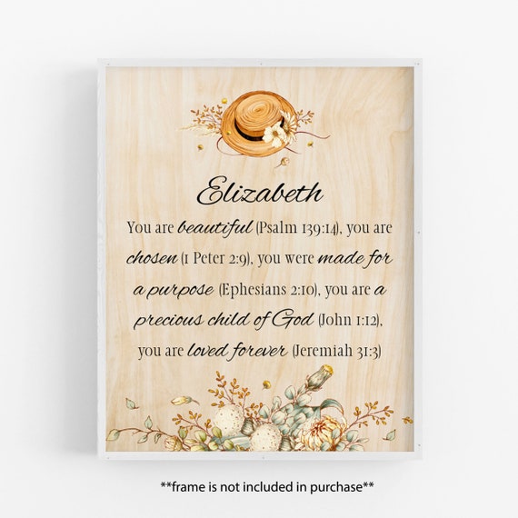 Gift for Granddaughter Kids Christian Art Unique Gifts Baby