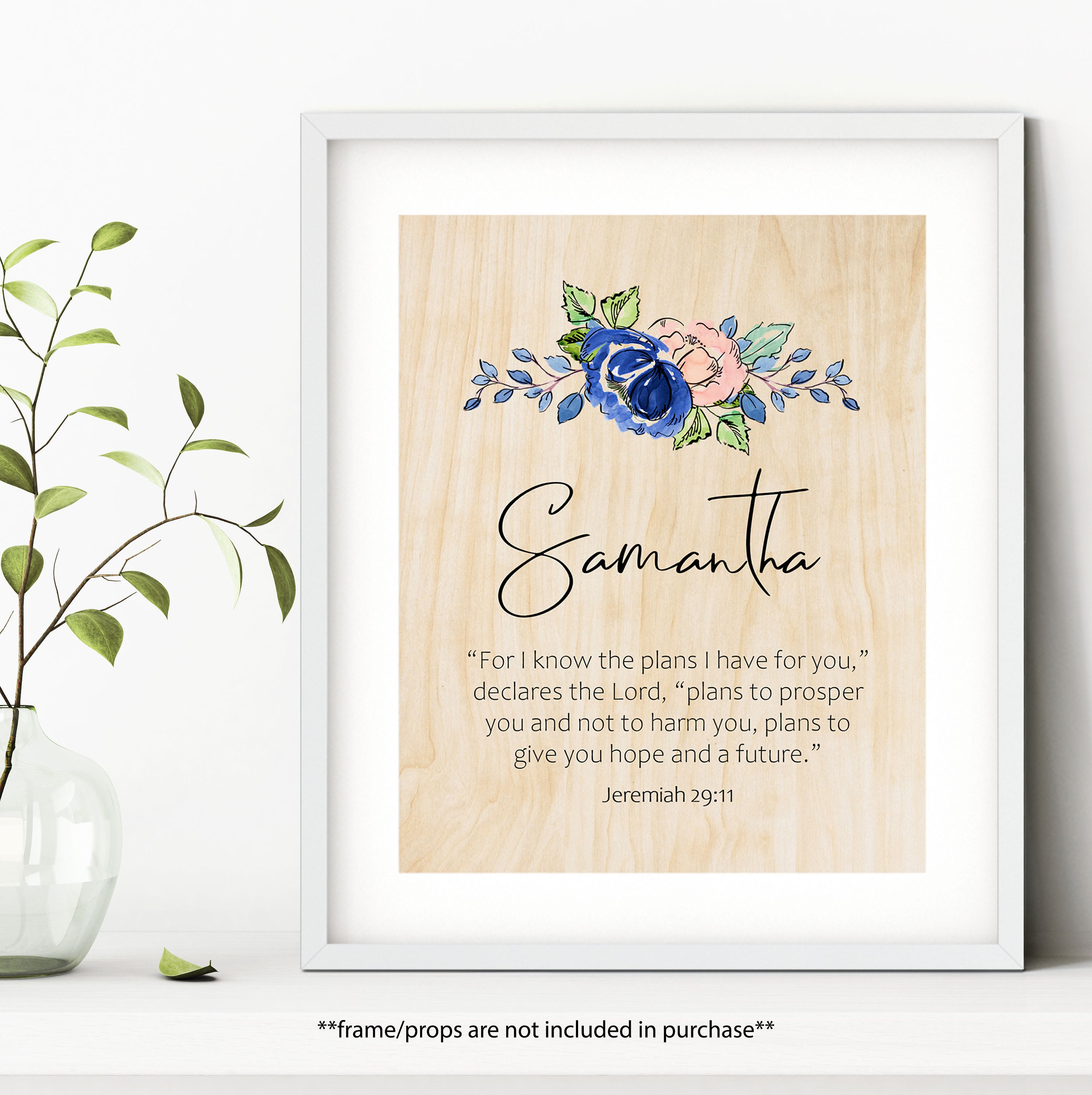 Personalized Christian Gifts for Women /religious Birthday Etsy