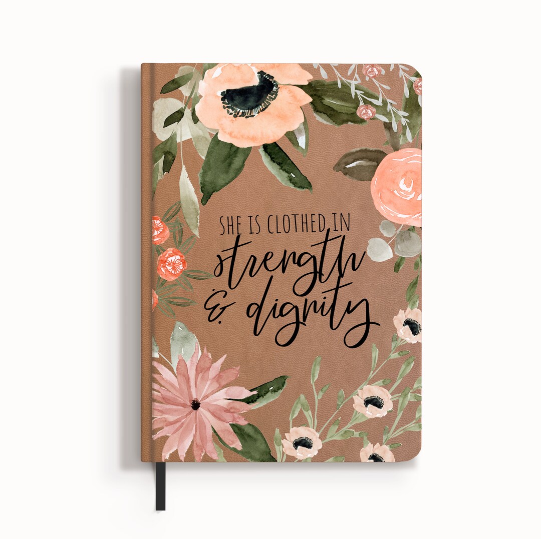Leatherette Proverbs 31 Personalized Journal - Christian Gifts for ...