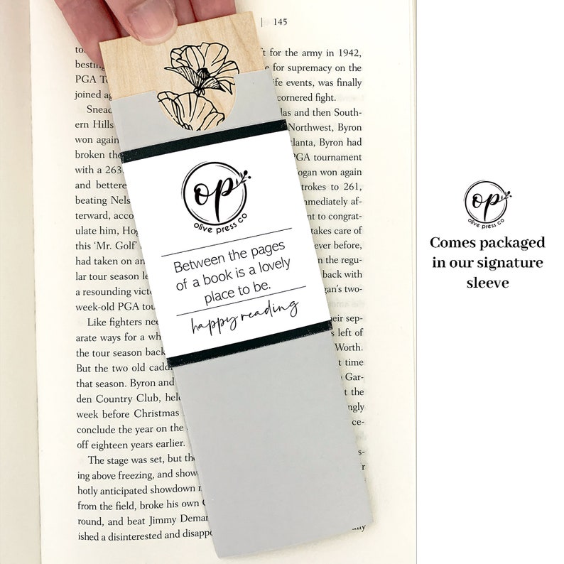 Mentor Gifts for Women / Wood Bookmark / Christmas Gift Ideas / Appreciation Gifts / Thank You Gift for Mentor / Bookworm /Personalized Gift image 4