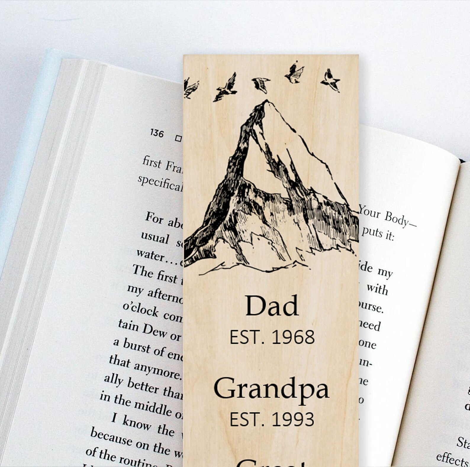 Great Grandparent Gift Bookmark / Christmas Gifts / Grandpa Etsy
