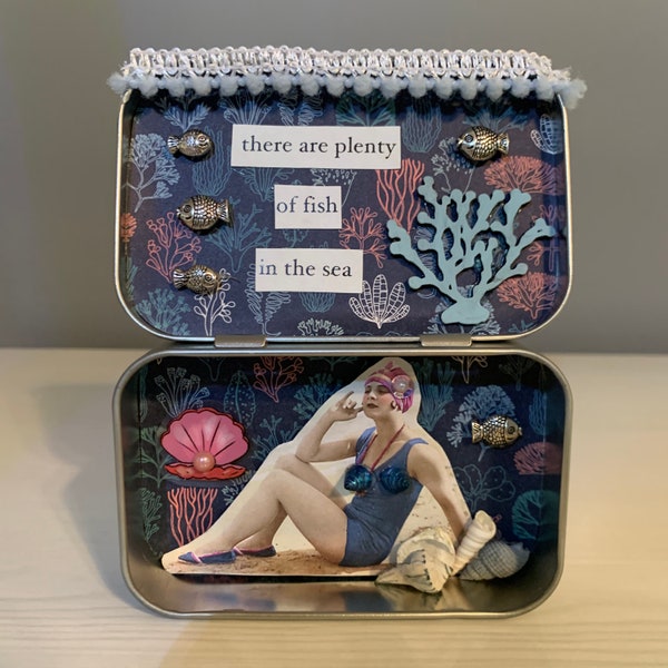 Plenty of Fish Altered Altoids Tin