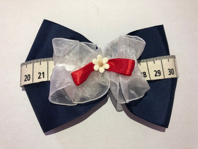 Mary Poppins Inspired Hair Bow