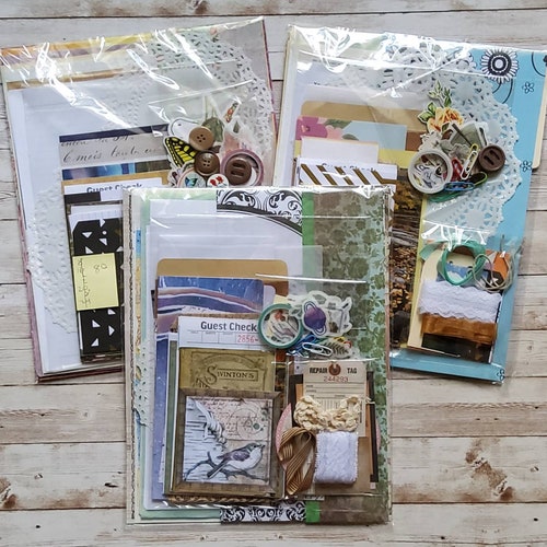 200PCS Junk Journal Ephemera Kit Pack Vintage Journaling - Etsy