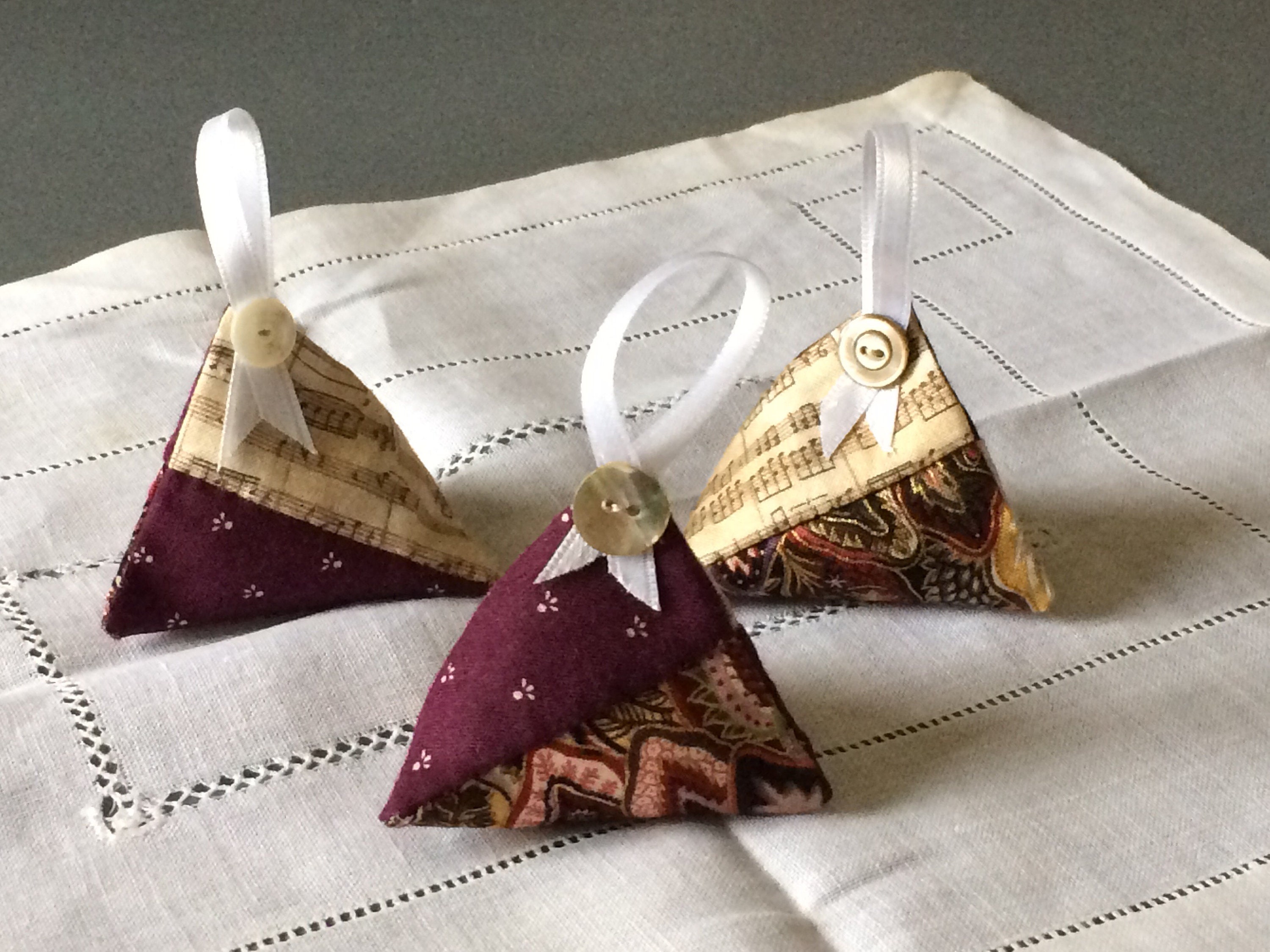 Berlingots de Lavande en Patchwork Par Trois