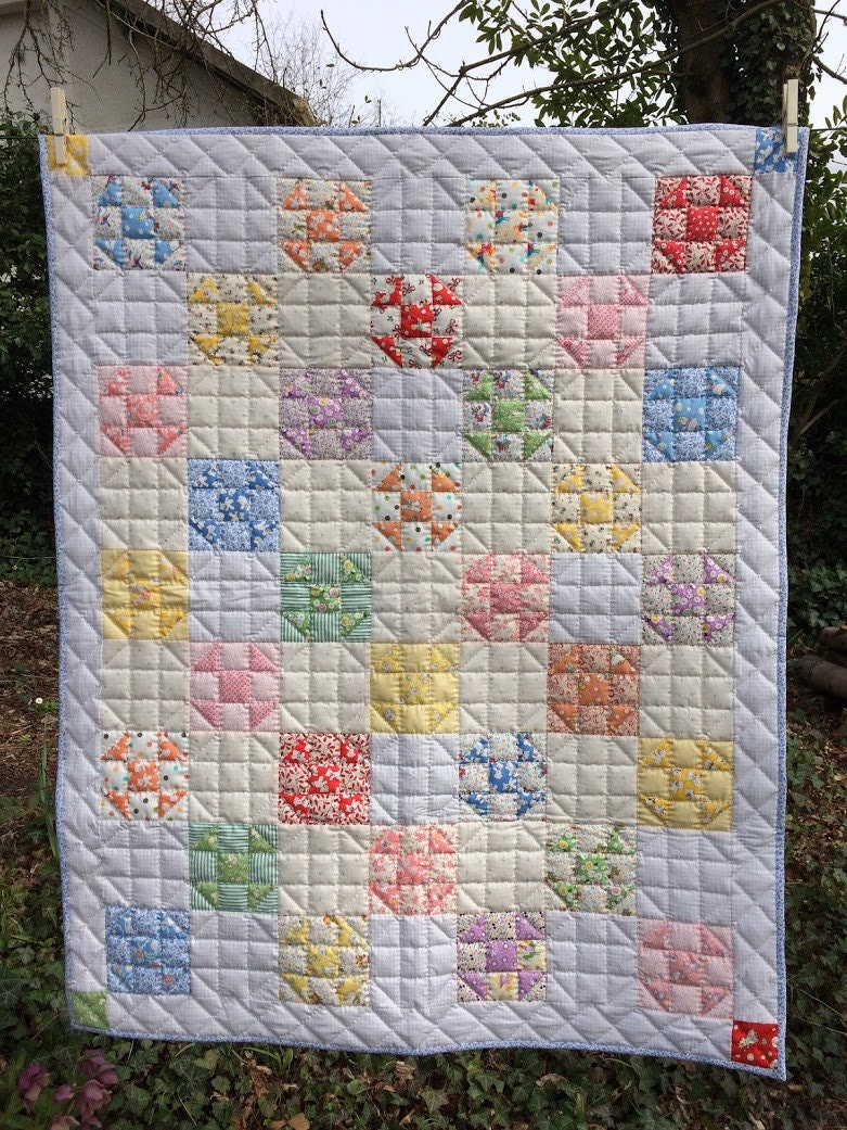 Couverture Bébé en Patchwork