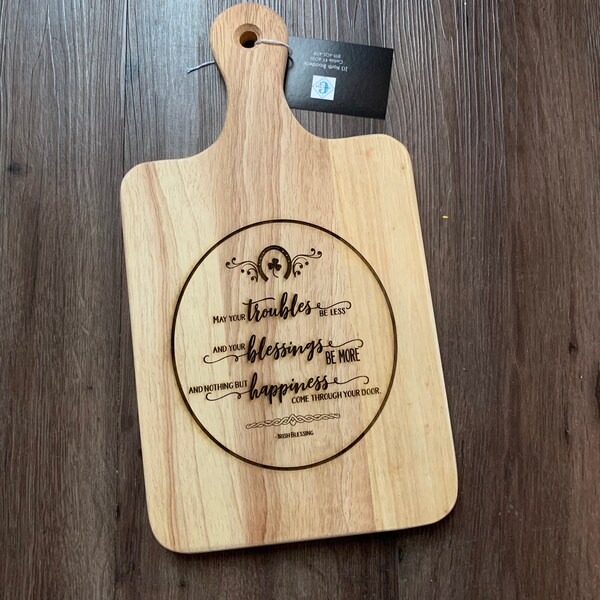 Irish Cutting Board Etsy